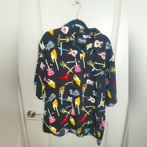 Hard Rock Cafe Guitar Shirt - XXL